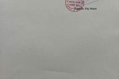 Trường MN Họa My thông báo V/v cung cấp thông tin cung ứng thực phẩm phục vụ bếp ăn bán trú của học sinh, Năm học 2025 – 2026